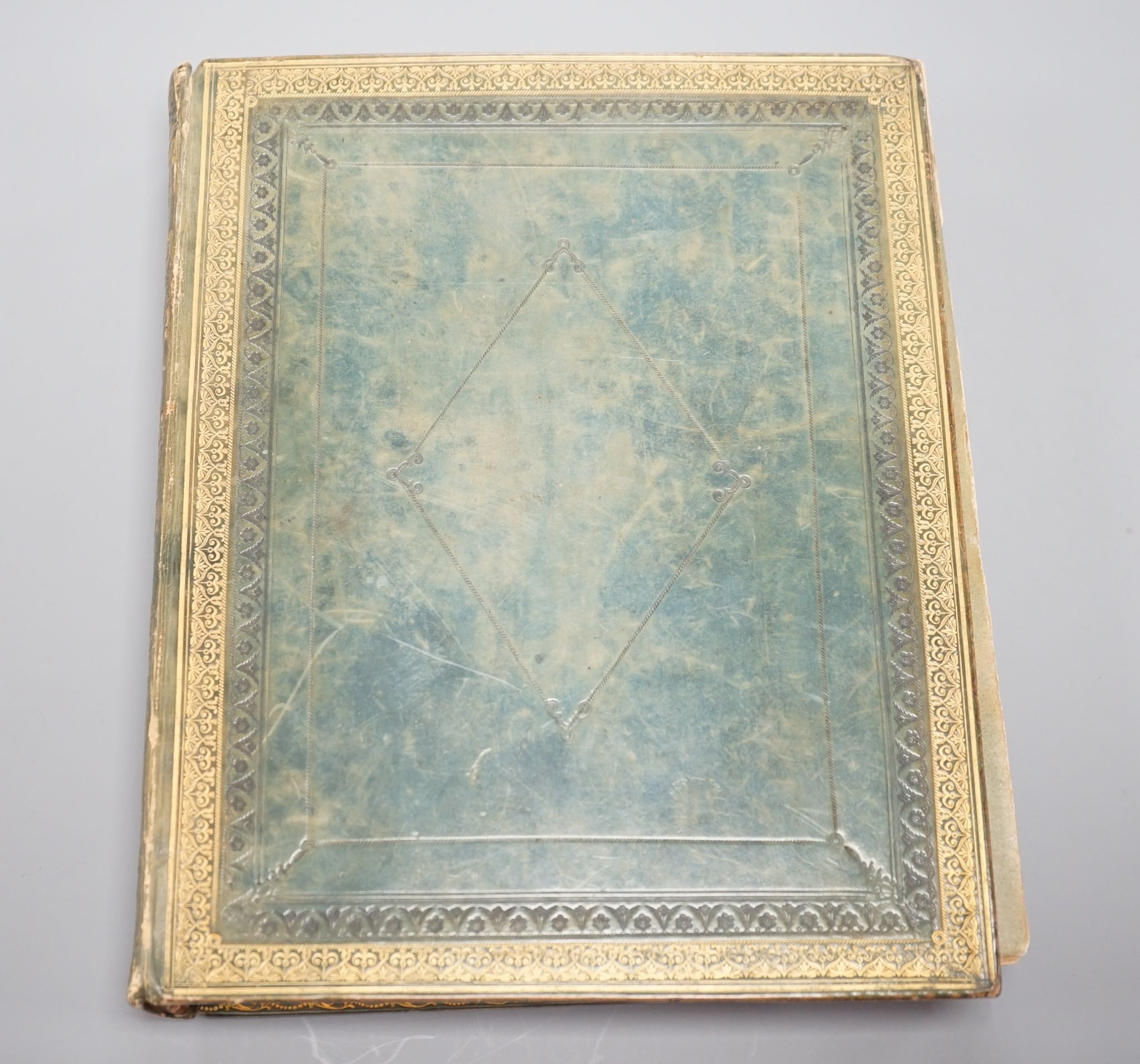 An early 19th century album of 152 watercolours, and pencil and ink drawings, including natural history still life subjects, land and seascapes and vignettes, many with accompanying verse and prose, by approximately 30 d